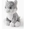 Peluche Géante Chat Moustache - Made In France Gris