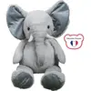 Pioupiou et Merveilles Peluche géante Jojo l'éléphant (100 cm)