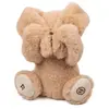 Peluche Justin Coucou Cache Avec Oreilles