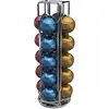 Tavolaswiss 50.VERTUO Porte-Capsule Rotatif, Acier 11,6 x 11,6 x 31,5 cm