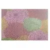 Papier Indien fait main 50 x 70 cm 120 g/m² Motifs Pompons Violet Rose...
