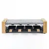 Raclette H.Koenig WOD8 et Pierre à cuire 1200 W Gris et Beige