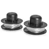 VITO Lot de 2 bobines de fil nylon pour coupe bordure 250W- 5m - diamè...