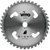 Lame de coupe débroussailleuse 40 dents VITO diam 255mm - tungstène Al...