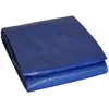 Bâche piscine rectangulaire 6x10m - couleur bleue marine - 140g/m2 ave...