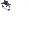 Bureau ergonomique gamer avec LED , PORTE GOBELET ET SUPPORT CASQUE