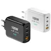Urban Factory 3 ports USB-C (2x100W + 1x65W) et 1 Port USB-A (30W)