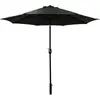 Ideanature Parasol droit rond Eko 2.5 m
