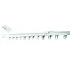 Secodir - UNIRAIL - Tringle rail pour rideau avec glisseur L 1.50 m (Blanc)