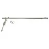 Secodir Tringle de porte universelle sans perçage nickel mat 100 cm