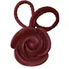 SECODIR Flora - Embrasse rideau aimantée sans perçage Coloris - Rouge
