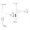 SECODIR Supports tringle à rideau sans perçage coffret volet roulant - Blanc