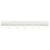 SECODIR Decorail - Tringle rail pour rideau en aluminium L.5 m Coloris - Blanc