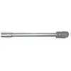 Secodir - Tringle à rideau sans perçage, extensible de 25 à 40 cm (Nickel)