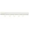 SECODIR Decorail - Tringle rail pour rideau en aluminium L.1,50 m Coloris - Blanc