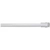 SECODIR Tringle à rideau sans perçage, extensible de 40 à 60 cm - Blanc