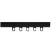 SECODIR Decorail - Tringle rail pour rideau en aluminium L.2 m Coloris - Noir