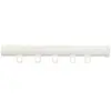 SECODIR Decorail - Tringle rail pour rideau en aluminium L.3,50 m Coloris - Blanc
