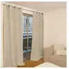 SECODIR Ottawa - Rideau thermique occultant jacquard 140x260 cm Coloris - Lin
