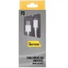 Freaks And Geeks Câble data Micro USB universel 1m Blanc
