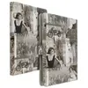 Akashi Etui folio en Simili cuir pour Tablette 9"-10" Hollywood