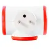 Bloc prise Triplite 3x16A rotatif - WATT&CO - Rouge