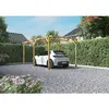 FOREST STYLE Carport à toit plat sans couverture - Pin - 15.41m²