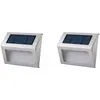 Lumisky Pack de 2 Spots solaires mural extérieur étanches - 3 LEDs