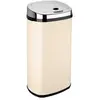 Kitchen Move Poubelle de cuisine automatique LARGO Beige Acier inoxydable 42 L