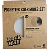 Pochettes vinyle Rock on wall Pochette extérieures souples 33T (lot de...
