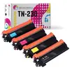 Pack de 4 toners compatible BROTHER TN-230 XL