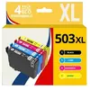123CONSOMMABLES - 503XL - Cartouches d'encre Compatible pour Epson 503 XL pour E