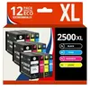123CONSOMMABLES - PGI-2500XL - Cartouche Encre Compatible pour Canon PGL-2500 PG