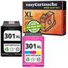 123CONSOMMABLES - 301XL Cartouches d'encre Remplacement pour HP 301 XL...