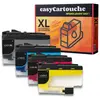 123CONSOMMABLES - Pack compatible BROTHER LC424, 4 cartouches