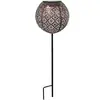 Galix - Décoration métal a énergie solaire - Design rétro