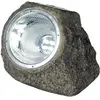 Spot solaire polyrésine - GALIX - Rocher - 10 Lumens - Marron - LED