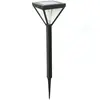 Lanterne solaire inox verre perlé 25 lumens blanc chaud - GALIX