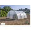 RICHEL Serre de jardin tunnel 4,50x4,50m (20,25m2) 1 porte battante fabrication francaise