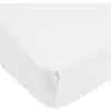 Trois kilos sept alèse pour matelas de lit bébé blanc 60 x 120 cm