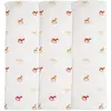 Lot de 3 langes en mousseline Cheval (70 x 70 cm)