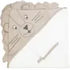 Cape de bain et gant Tam Tam BEIGE Trois Kilos Sept