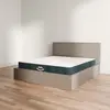 Morphea Bed Ensemble lit coffre et matelas à mémoire de forme Jade - 26cm, Anthracite / 180x200cm / Sans