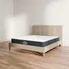 Morphea Bed Ensemble lit et matelas à mémoire de forme Jade - 26cm, Beige / 140x190cm / Sans