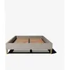 Sommier Tapissier 180x200cm - Anthracite - Collection Léa - Morphea