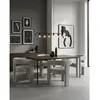 Lagon - fauteuil de salon gris en tissu design