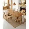 Uniqka - Maestro - Table salle à manger bois eucalyptus - 220x100x76 c...