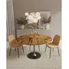 Uniqka - Sofia - Table ovale 8 personnes en bois massif - 160x90x78 cm...