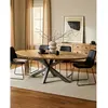 Uniqka - Apogée - Table salle à manger ovale - 220x100x76 cm OS