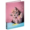 Classeur scolaire A4 ANONYM Petit Chat 4 anneaux